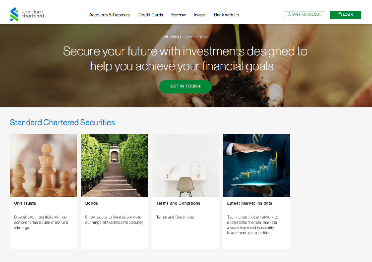 Standard Chartered Securities offers rewarding investment promotion
