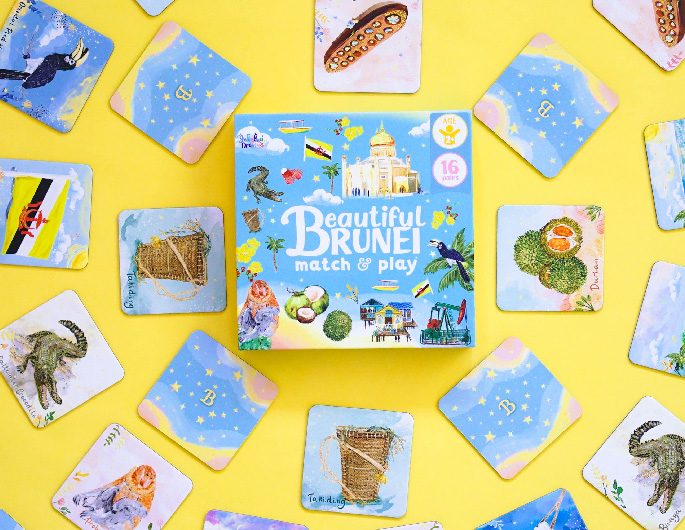 Beautiful Brunei: A whimsical card game of local motifs