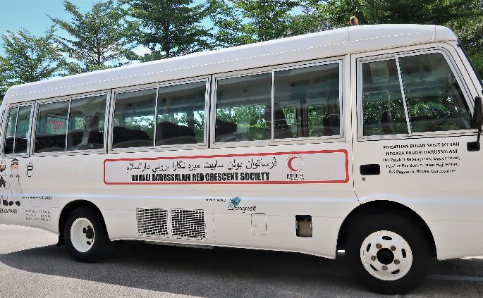 Progresif, partners donate bus to Brunei Darussalam Red Crescent Society