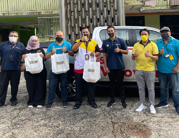BSM donates 500 meals to socio-economically challenged families