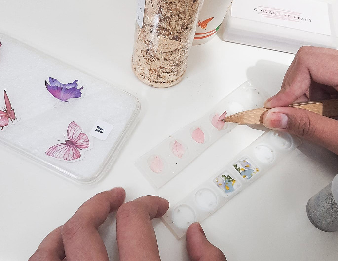 Giovane At Heart : Crafting a jewellery business with resin and love