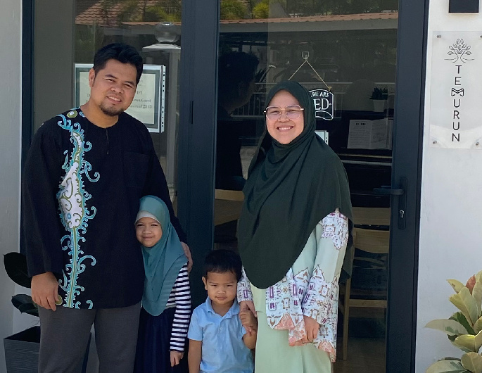 Temurun.bn: Husband-wife duo cooking up a recipe for success
