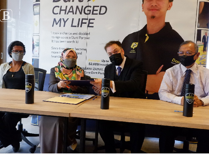 Megamas, Dart sign second defensive driving course deal