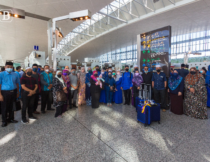 Bruneian Haj pilgrims depart for Saudi Arabia