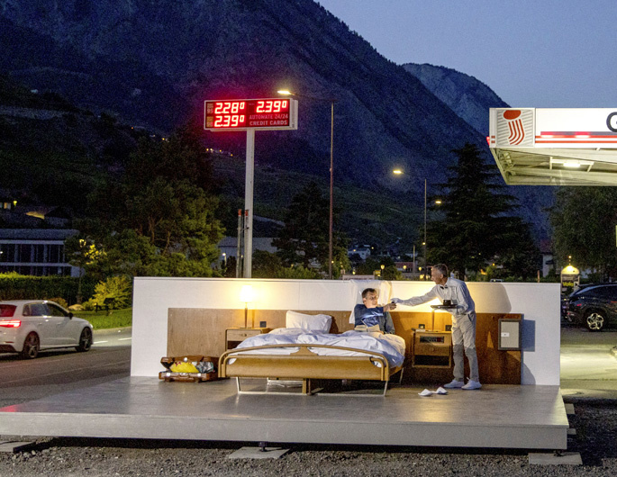 Swiss ‘zero star hotel’ offers sleepless nights to ponder world’s crises