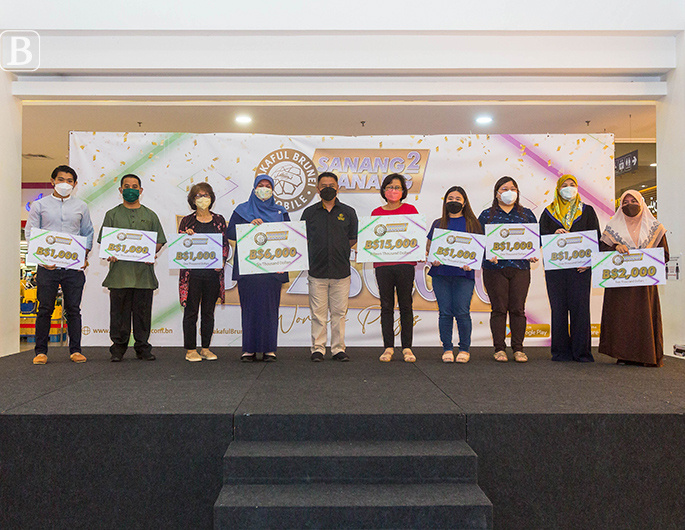 Takaful Brunei names winner of $15,000 at bi-monthly draw