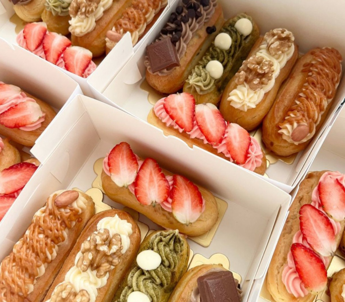 The Trey Spells: Turning a flair for eclair into a business affair