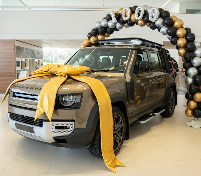 Indera Motors celebrates 1000 units of Jaguar Land Rover on the road