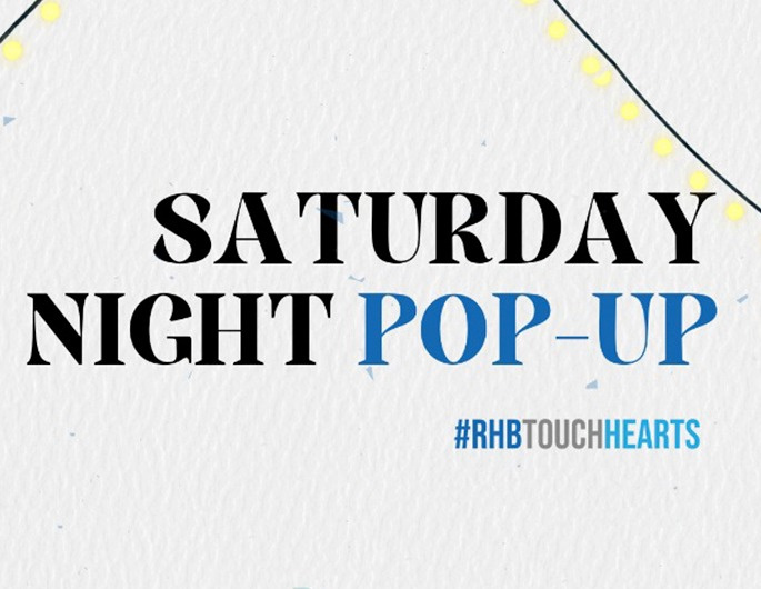 RHB Bank to host Saturday Night Pop Up this weekend
