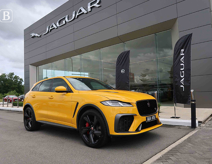 Jaguar sports luxury performance with new F-Pace SVR