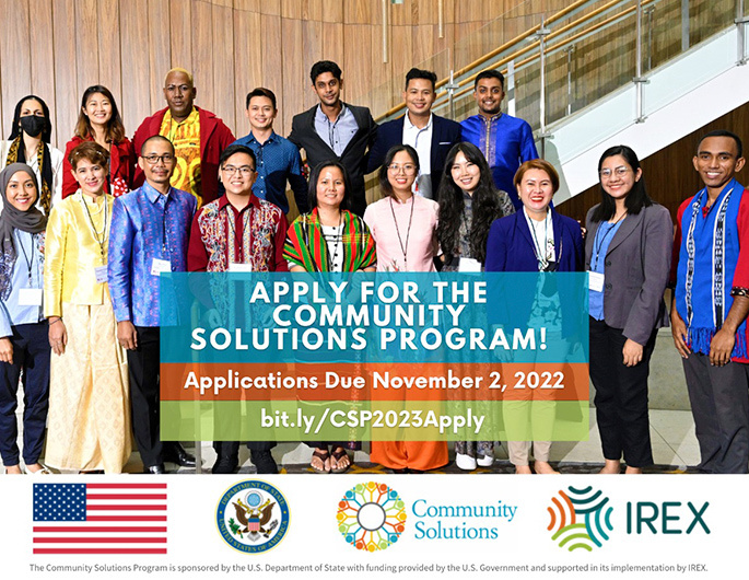 Application for US-based community solutions programme now open