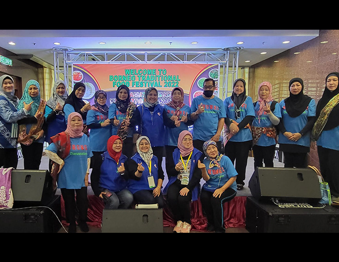 Local womenpreneurs take part in traditional food festival in Labuan
