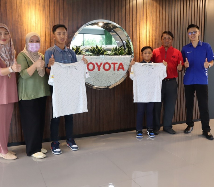 NBT sponsors siblings to golf tournament in Sabah