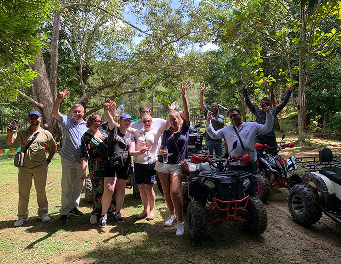 Tourism Department hosts local visits for international travel partners