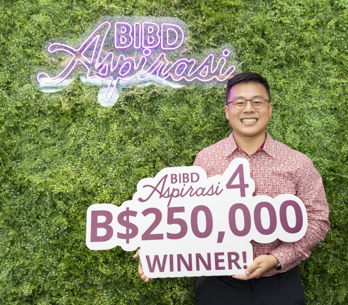 Chong Chee Soon grand prize winner of BIBD Aspirasi 4