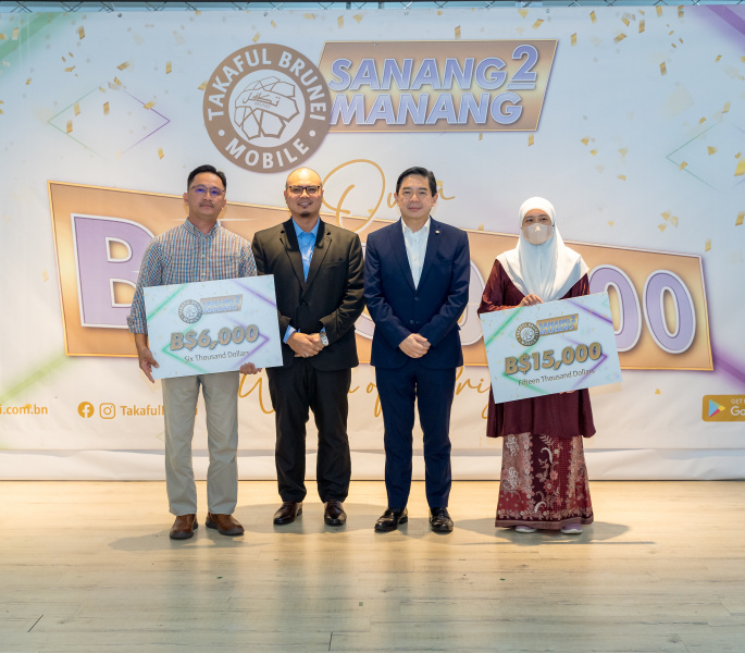 Takaful Brunei names grand prize winner of SANANG2 MANANG campaign