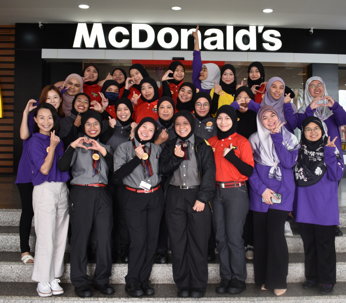 McDonald’s Brunei celebrates International Women’s Day with #EmbraceEquity
