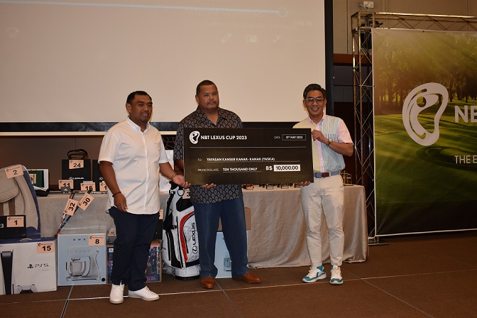 NBT Lexus Cup 2023 gathers over 100 golfers, donates $10,000 to YASKA