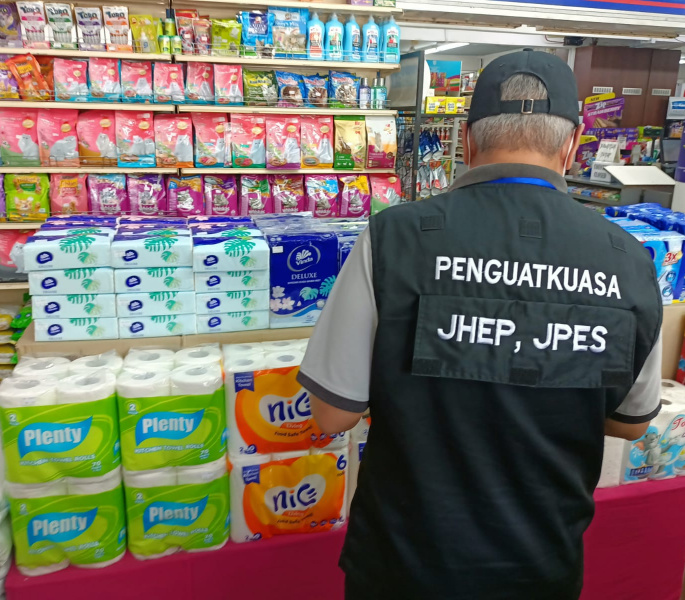 Two retail stores issued with warning, seizure notices