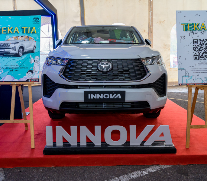 Toyota Brunei holds roadshow at CF27