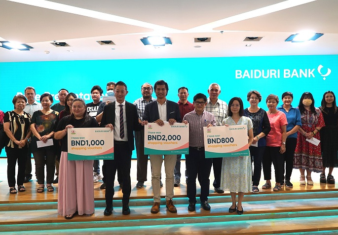 Baiduri Bank cardholders rewarded with attractive prizes
