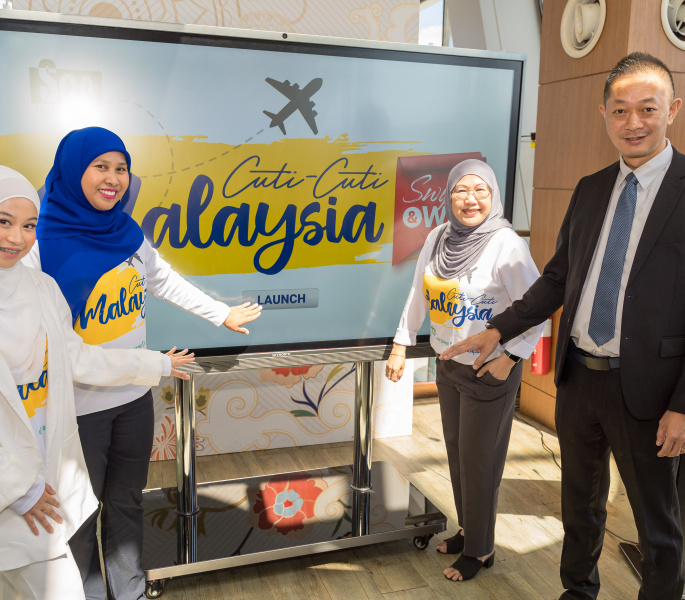 Exciting holiday with Cuti-Cuti Malaysia Swipe & Win campaign