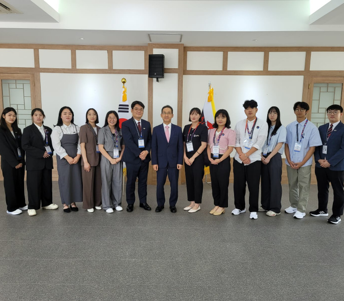 Korean Embassy receives participants of ROK-Brunei Youth Exchange programme