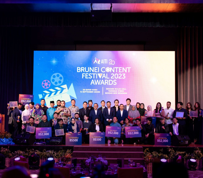 AITI celebrates content creators at Brunei Content Festival Awards