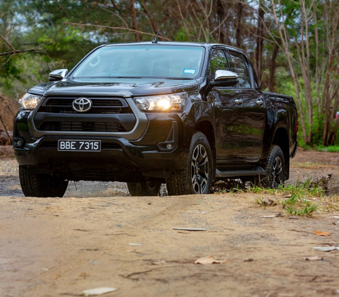 Toyota Hilux: Sturdy and powerful off-road companion
