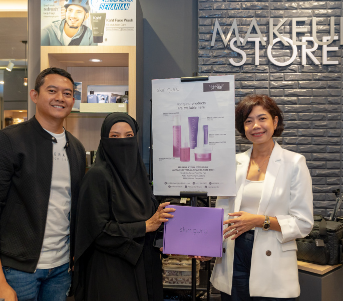 Makeup Store introduces skincare brand skin.guru into local market