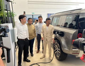 Indera Motors unveils Defender PHEV in Brunei