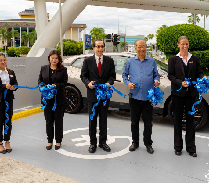 QAF Auto partners with Radisson Hotel for BMW EV charging station