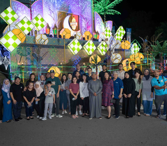 NBT lights up for Hari Raya with vibrant colours