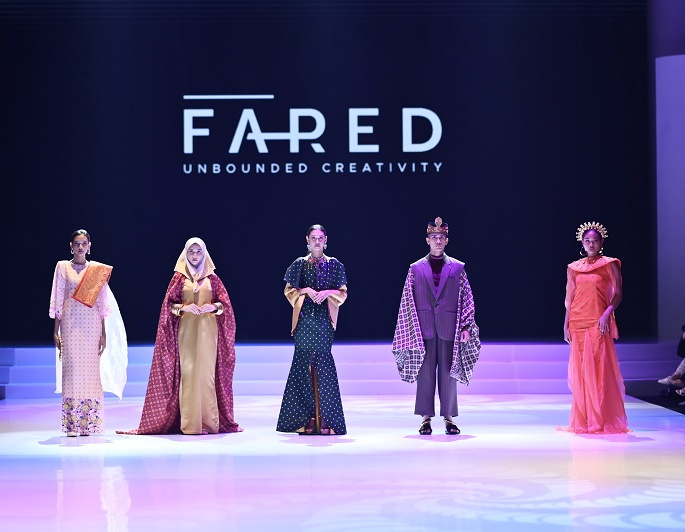 Local brand FARED walks Indonesia Fashion Week 2024