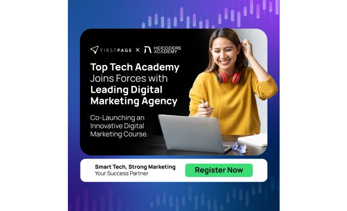 Heicoders Academy and First Page Digital Announce New Jointly-Held Performance-Driven Digital Marketing With AI Course