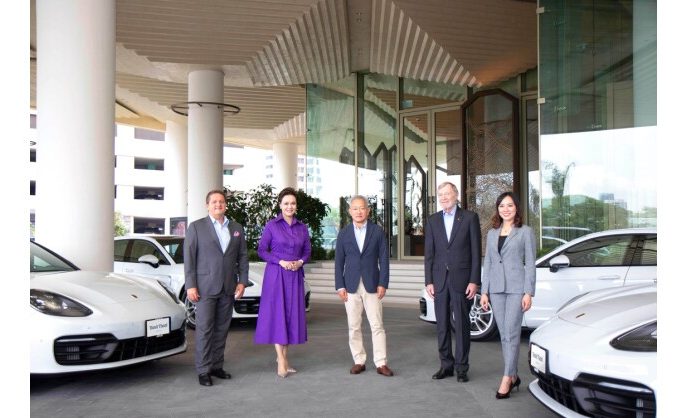 Dusit Thani Bangkok partners with Porsche Thailand to offer ‘one-of-a-kind’ luxury limousine service for guests