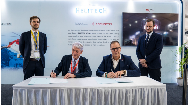 sgi-signs-landmark-deal-with-helitech-asia-as-launch-customer-for-ten-leonardo-aw09-helicopters-at-bali-air-show-2024