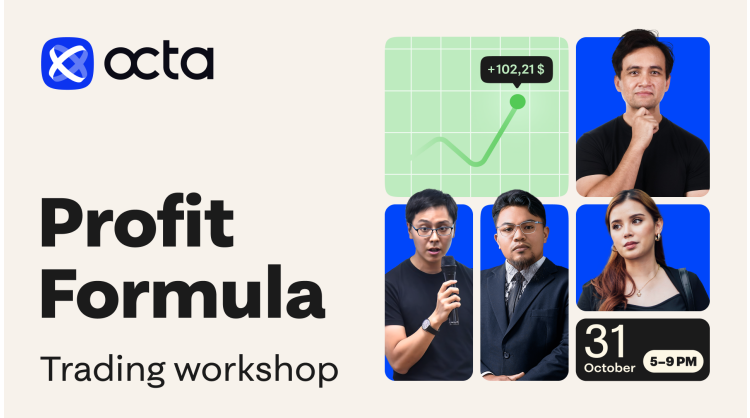 Global broker Octa will host ‘Profit Formula’, an online workshop for traders featuring leading industry mentors
