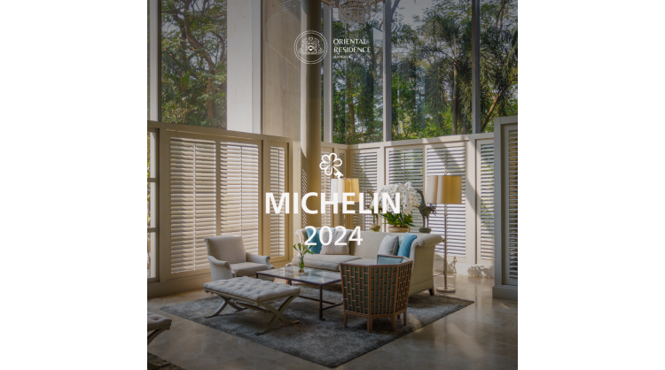 Oriental Residence Bangkok Awarded 1 MICHELIN Key by the Prestigious MICHELIN Guide and Launches “MICHELIN Key Celebration Package”