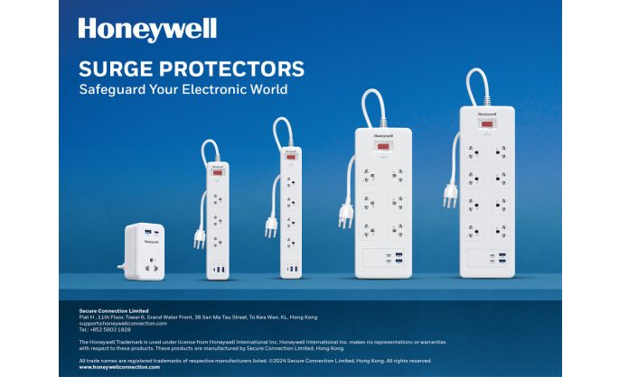 Secure Connection Launches Honeywell-Licensed Surge Protectors Range