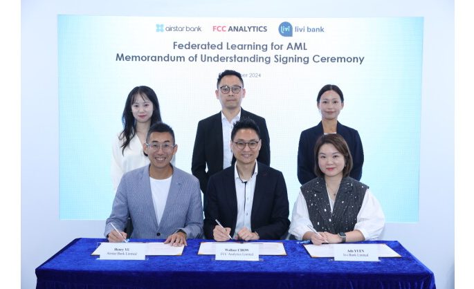 FCC Analytics Partners with Hong Kong Airstar Bank, livi bank to Enhance Anti-Money Laundering Efforts through Federated Learning