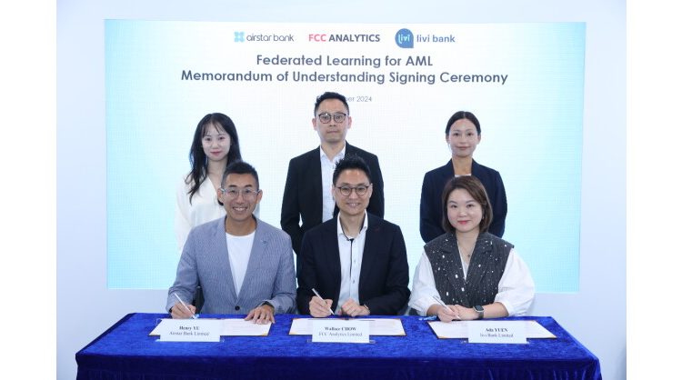 fcc-analytics-partners-with-hong-kong-airstar-bank,-livi-bank-to-enhance-anti-money-laundering-efforts-through-federated-learning
