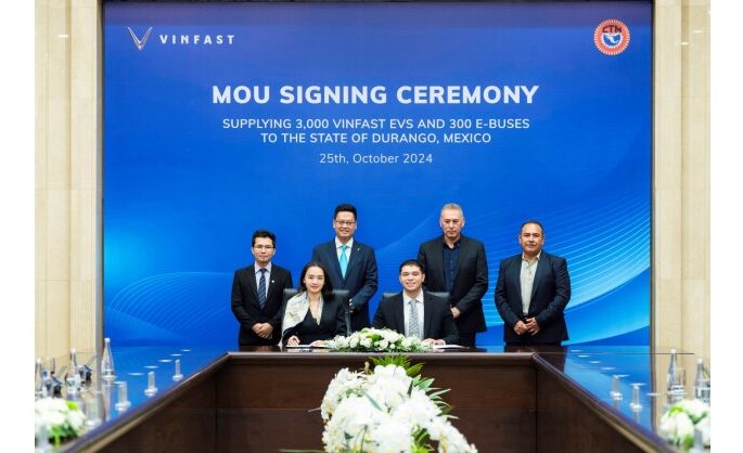 VinFast and Durango Drivers’ Union sign strategic MOU on green transition of public transport in Mexico