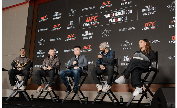 UFC® FIGHT NIGHT MACAU at Galaxy Macau   A Thrilling Night of Fights Set for Galaxy Arena on November 23