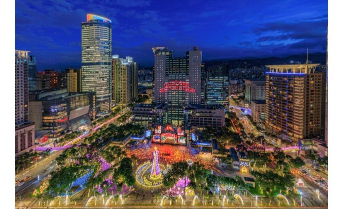 A Magical Angel Lights Up 2024 Christmasland in New Taipei City