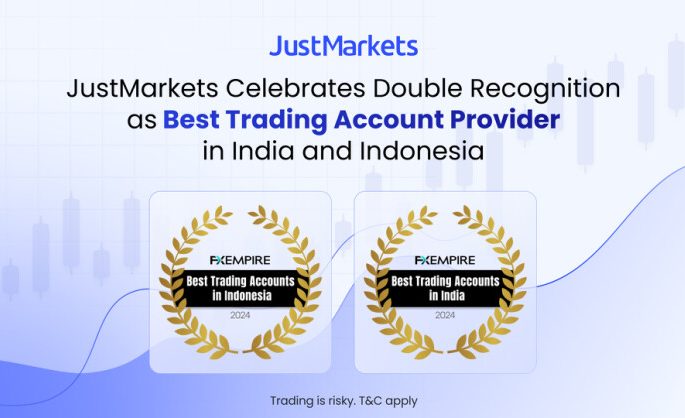 JustMarkets Celebrates Double Recognition as Best Trading Account Provider in India and Indonesia