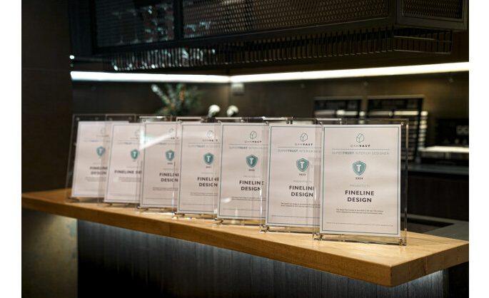 Fineline Design Celebrates Qanvast SuperTrust Award Win and Strategic Partnership with Gain City