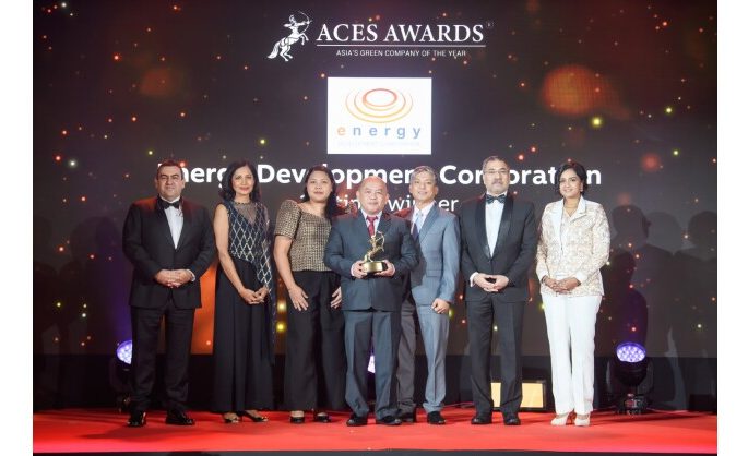 Energy Development Corporation Named Green Company of the Year at ACES Awards 2024