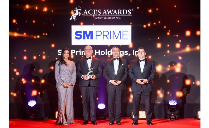 Jeffrey C. Lim of SM Prime Holdings, Inc. Receives Eminent Leader in Asia Award at ACES Awards 2024