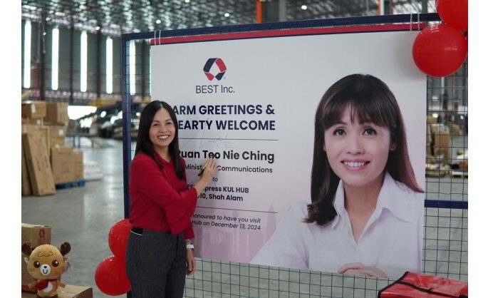 Deputy Minister of Communications Visits BEST Inc Malaysia U10 KULHUB and Shah Alam Supply Chain Warehouse